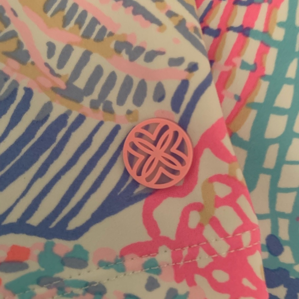 NWT Lilly Pulitzer Luxletic Candia Active Bra Tank Top size medium - Picture 7 of 7